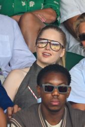 Ellie Bamber Commands Attention at Wimbledon