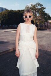 Emily Alyn Lind Channels Retro-Futurism for WWD, July 2025