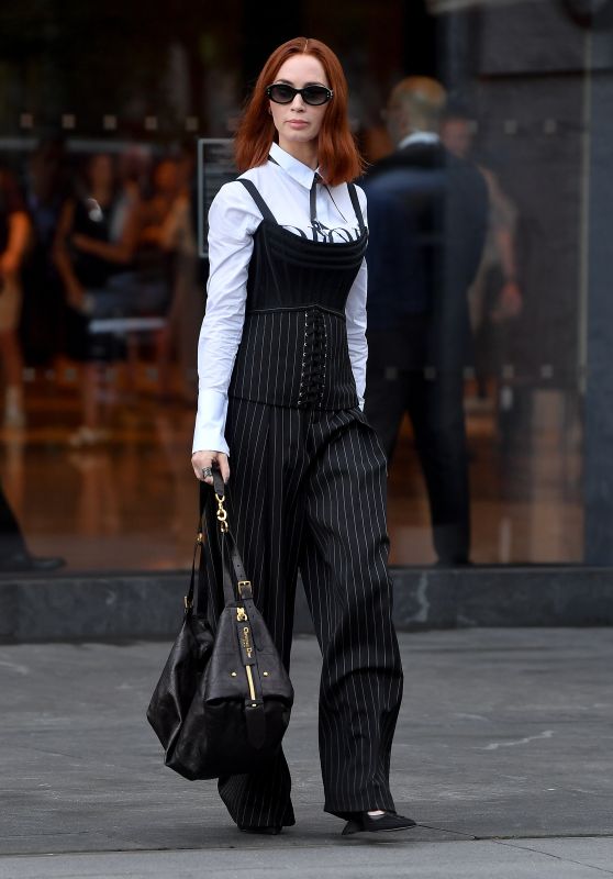Emily Blunt’s Devilish Dior Look for Prada 2 Set