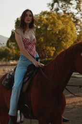 Emily Hall Channels Western Chic in July Photoshoot