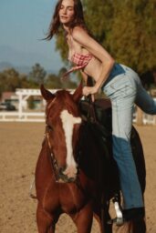 Emily Hall Channels Western Chic in July Photoshoot