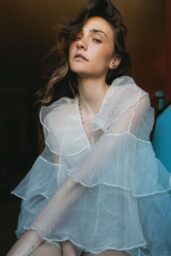 Emily Hall Unveils Ethereal Charm in Latest Photoshoot