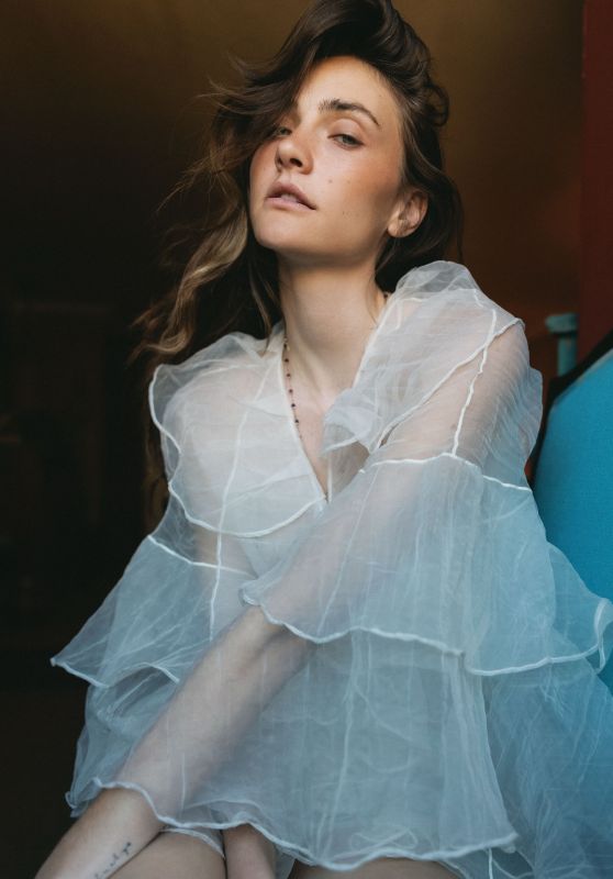 Emily Hall Unveils Ethereal Charm in Latest Photoshoot