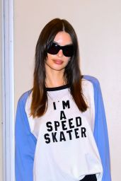 Emily Ratajkowski Revives Capri Cool in NYC Press Sprint – June 2025