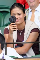 emma raducanu - attends a gentlemen