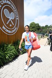 Emma Raducanu Debuts Bold Practice Look at Wimbledon