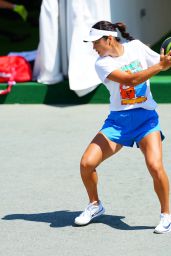 Emma Raducanu Debuts Bold Practice Look at Wimbledon