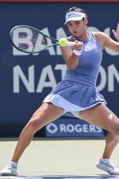 Emma Raducanu – National Bank Open: Dominance in Dove Gray