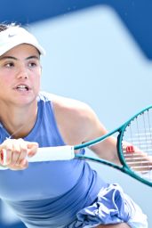 Emma Raducanu – National Bank Open: Dominance in Dove Gray
