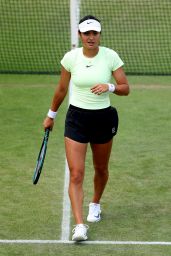 Emma Raducanu Swaps Racquets for Soccer Ball at Wimbledon