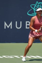 Emma Raducanu Triumphs in DC Quarterfinal