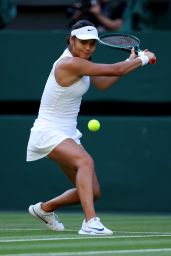 Emma Raducanu Victorious in Wimbledon Second Round