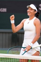 Emma Raducanu Victorious in Wimbledon Second Round