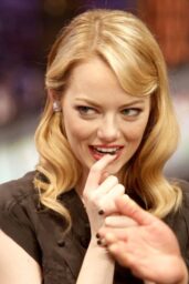 Emma Stone Brings Edgy Chic to "El Hormiguero" in Madrid