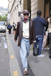 Emma Watson’s Whiplash Chic Walk in Paris – June 8, 2025