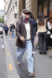 Emma Watson’s Whiplash Chic Walk in Paris – June 8, 2025