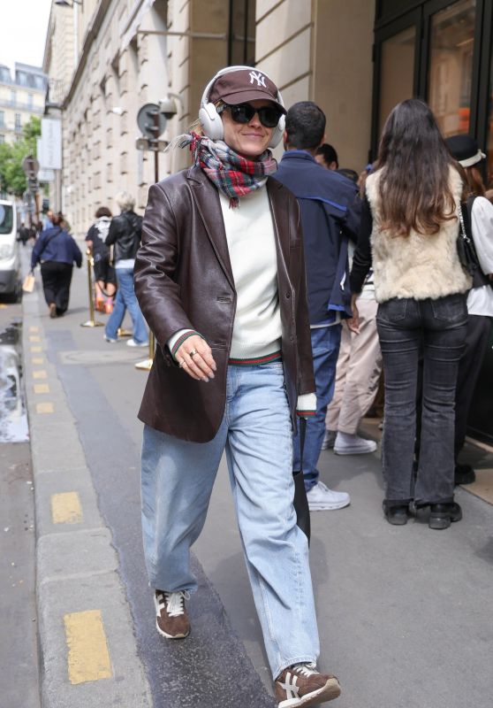 Emma Watson’s Whiplash Chic Walk in Paris – June 8, 2025