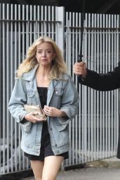 Georgia Taylor Attends Coronation Street Summer Party in Manchester