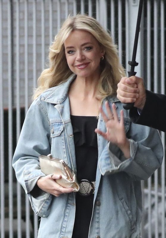Georgia Taylor Attends Coronation Street Summer Party in Manchester