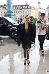 Gessica Kayane Attends Schiaparelli Fitting in Paris – July 6, 2025