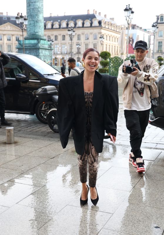 Gessica Kayane Attends Schiaparelli Fitting in Paris – July 6, 2025