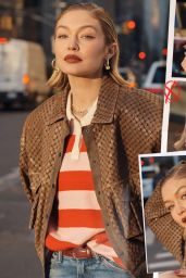 Gigi Hadid Debuts Retro-Chic Vibe for Maybelline Campaign