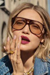 Gigi Hadid Debuts Retro-Chic Vibe for Maybelline Campaign