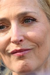 Gillian Anderson Accepts CineMerit Award in Black Elegance