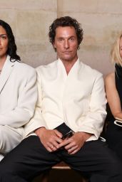Gillian Anderson Captivates at Jacquemus Show
