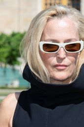 Gillian Anderson Captivates at Jacquemus Show