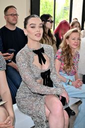 Hailee Steinfeld Attends Tamara Ralph Couture Show in Paris