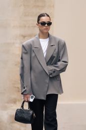 Hailee Steinfeld Debuts Whiplash Chic in Paris July 8, 2025
