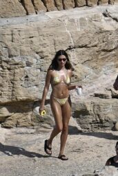 Hailey Bieber Hits Mallorca in Emilio Pucci’s Jet-Set Minimalism – July 10, 2025