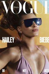 Hailey Bieber Unveils Desert Glamour for Vogue Italia August 2025