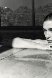 Hailey Bieber Unveils Desert Glamour for Vogue Italia August 2025