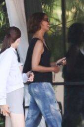 Halle Berry's Casual Chic on West Hollywood's Bird Street
