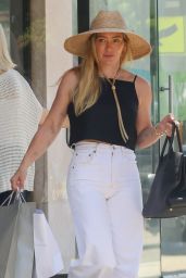 Hilary Duff Channels Effortless Chic While Shopping in Studio City, July 2025