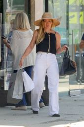 Hilary Duff Channels Effortless Chic While Shopping in Studio City, July 2025