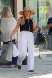 Hilary Duff Channels Effortless Chic While Shopping in Studio City, July 2025