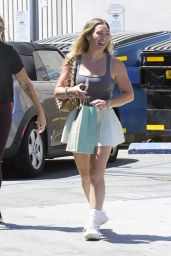 Hilary Duff Flaunts Tennis Chic in Los Angeles