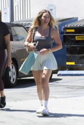 Hilary Duff Flaunts Tennis Chic in Los Angeles