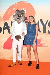 Imogen Thomas Channels Denim Chic at 