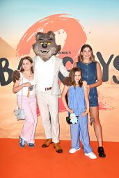 Imogen Thomas Channels Denim Chic at 
