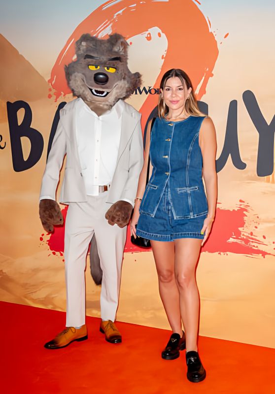 Imogen Thomas Channels Denim Chic at 