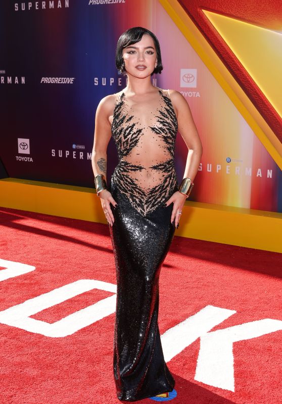 Isabela Merced Debuts Fierce Glamour at "Superman" Premiere