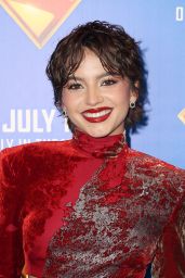 Isabela Merced Unveils Scarlet Drama at Miami
