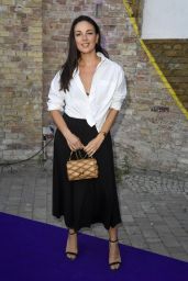 Janina Uhse Channels Chic Simplicity at Lascana Summer Club in Berlin