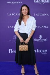 Janina Uhse Channels Chic Simplicity at Lascana Summer Club in Berlin