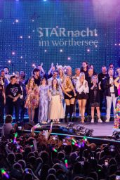 Jeanette Biedermann Performs in Blazer Sparkle at Wörthersee