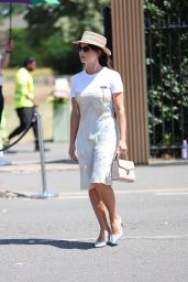 Jenna Coleman Brings Garden Elegance to Wimbledon – July 10, 2025